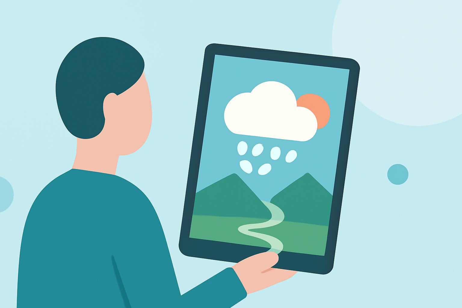 An Introduction to Using Weather Apps for Hiking Trips on a Tablet