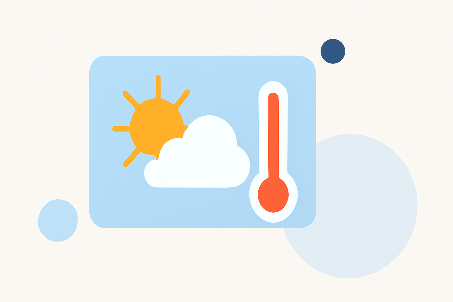 Quick Medium Weather Widgets During Heat Waves
