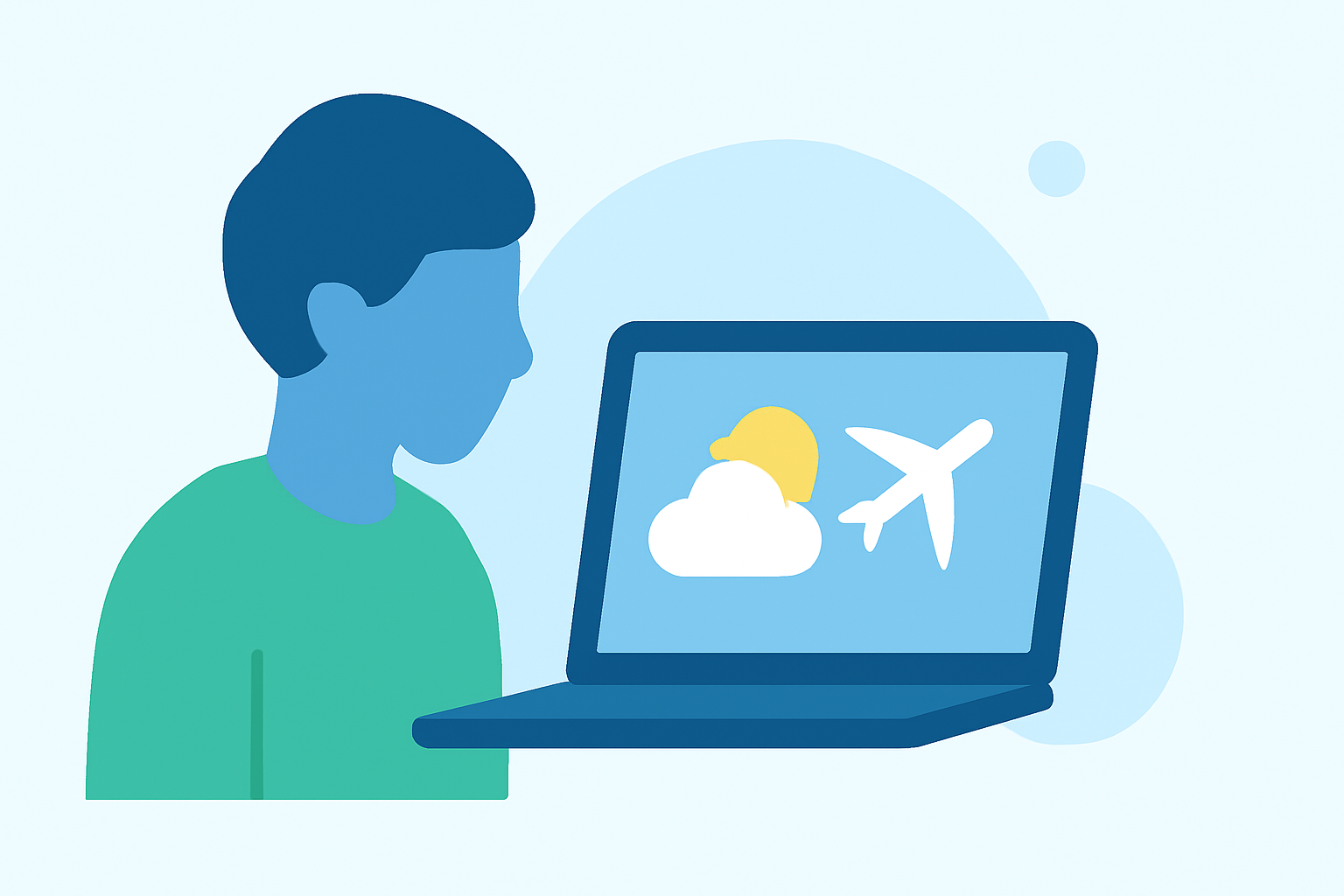 Fair-Weather Travel Planning Step by Step for Cautious Flyers