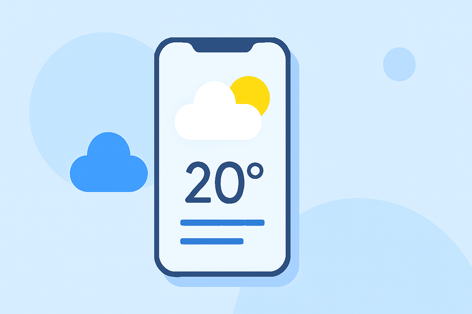 Simplifying Weather Information: A User-Friendly Home Screen Experience