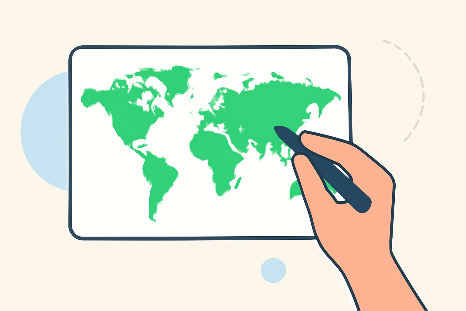 Creating World Map Travel Overlays Without a Computer: A Step-by-Step Guide