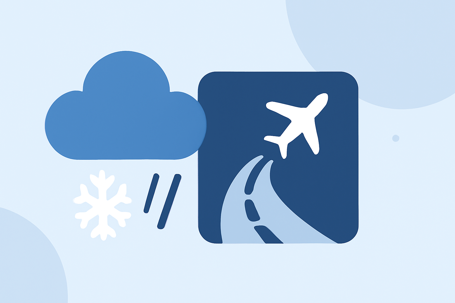 Quick Tracking Winter Weather for Road and Air Trips