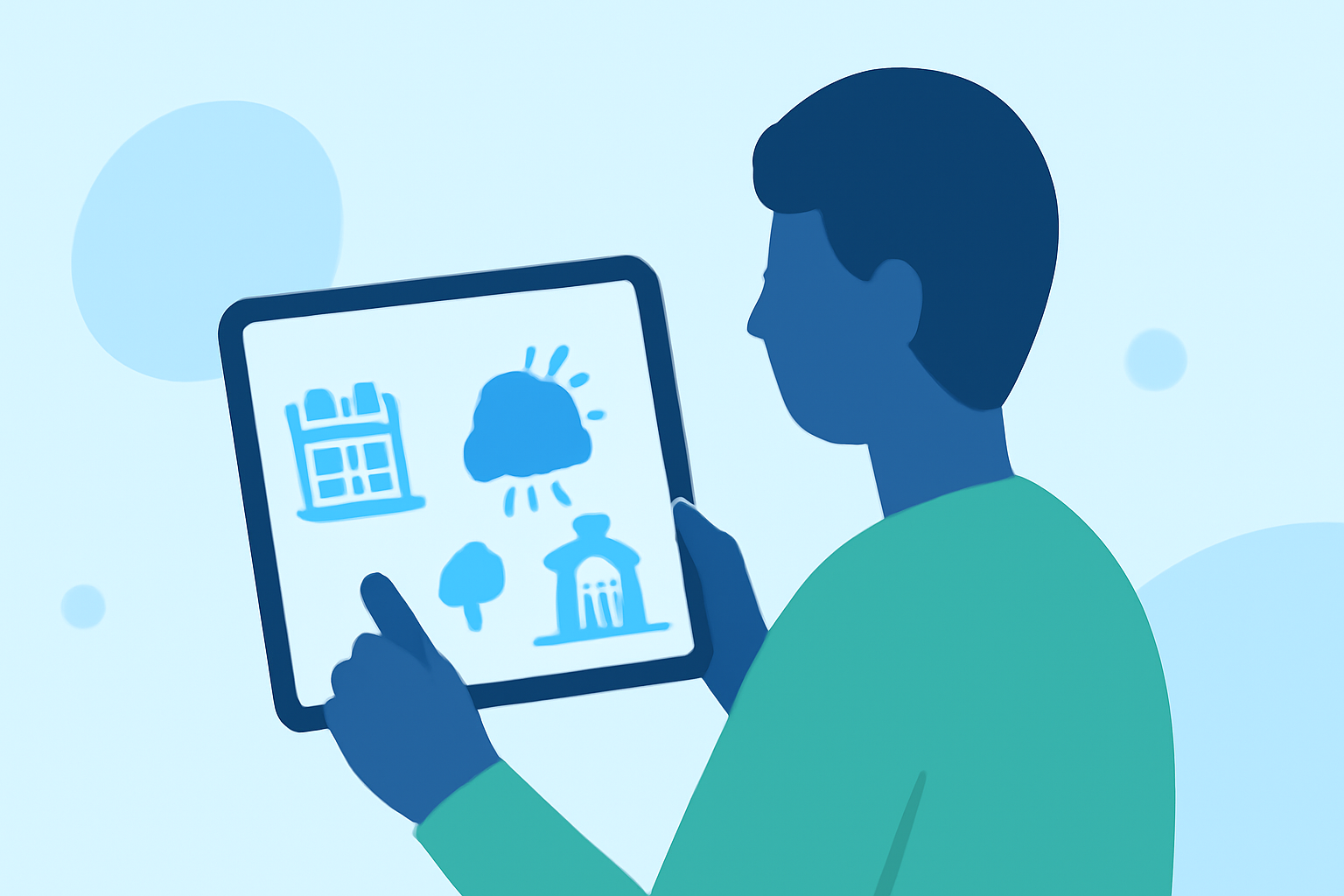 Planning Outdoor Weddings: Weather Insights on Your Tablet