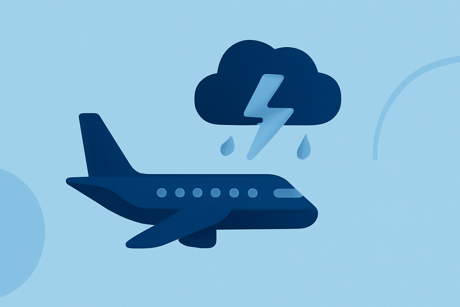 Understanding Flight Delays Due to Thunderstorms: A Beginner's Guide