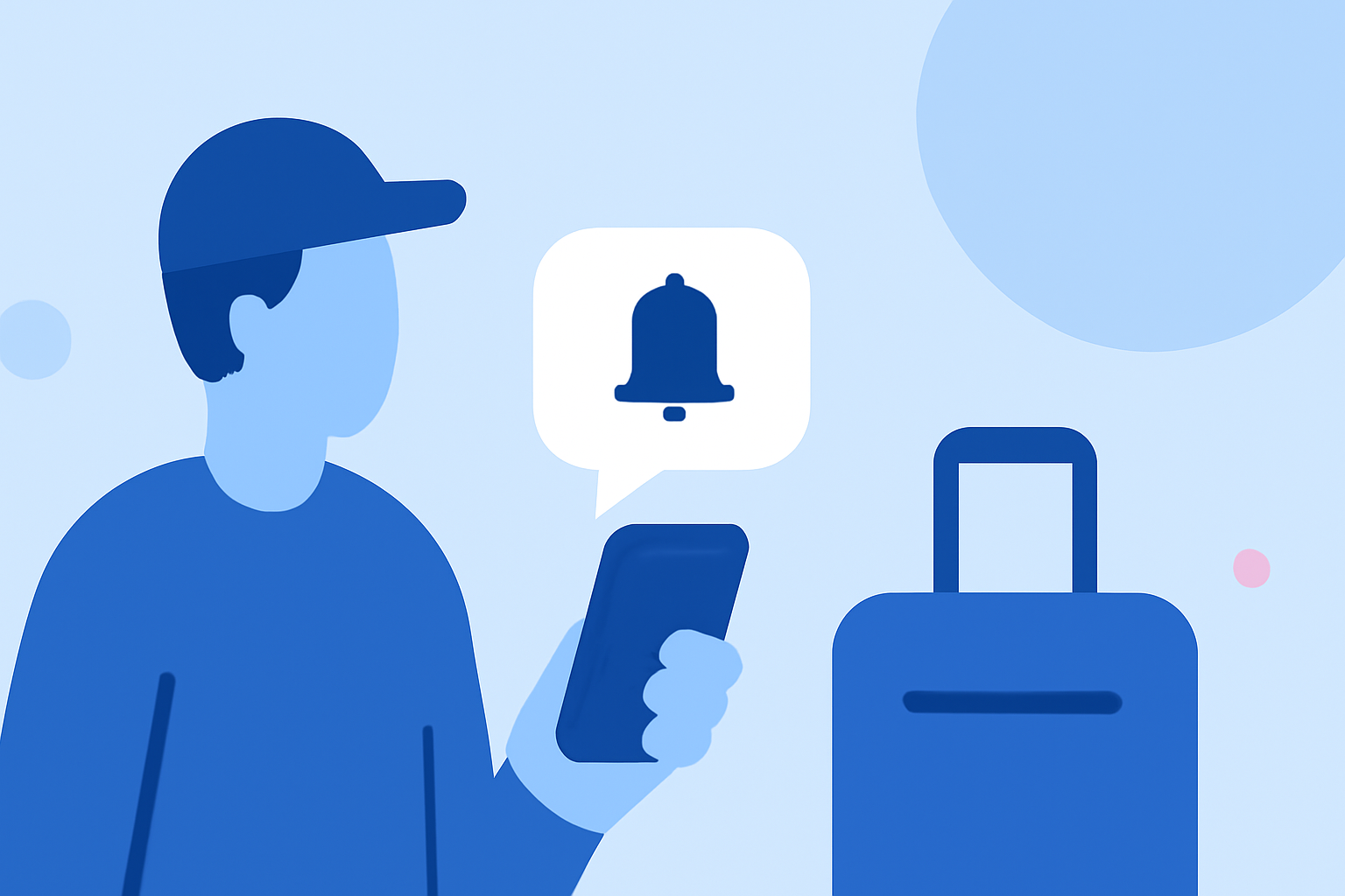 Easy Push Notification Alerts During Travel Days
