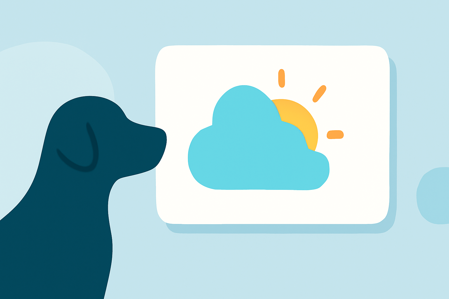 Quick Weather Banner Styles for Pet Owners
