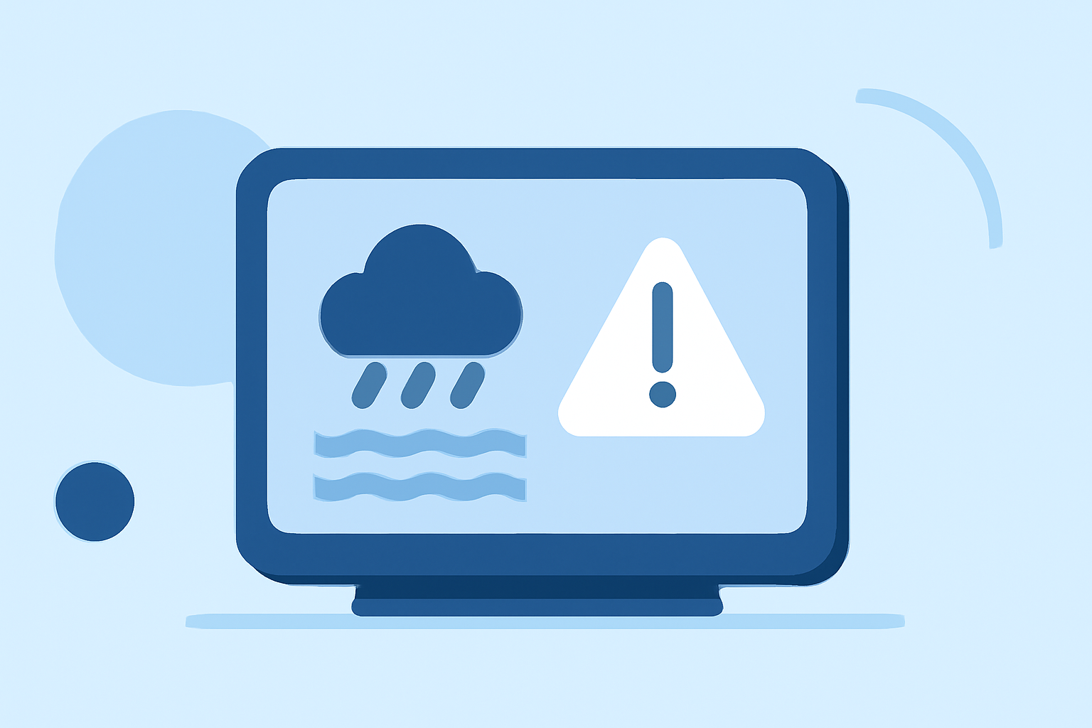 Pro Flash Flood Alerts on a Smart Display: Stay Informed and Safe