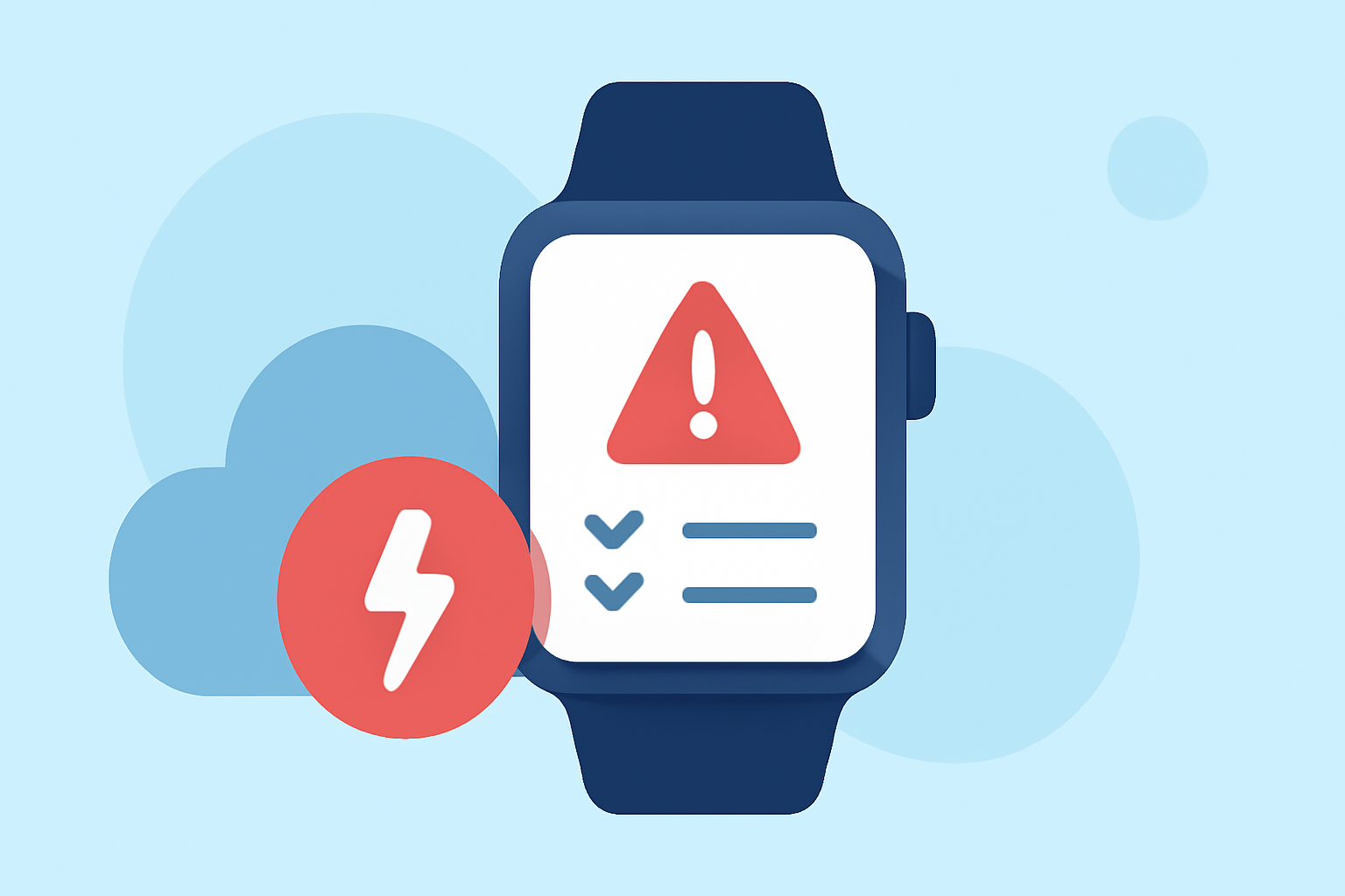 Creating a Quick Severe Weather Emergency Plan on Wear OS