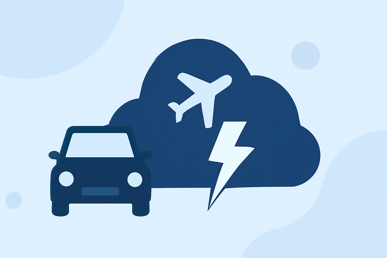 Understanding and Navigating Turbulence Near Thunderstorms for Road and Air Travel