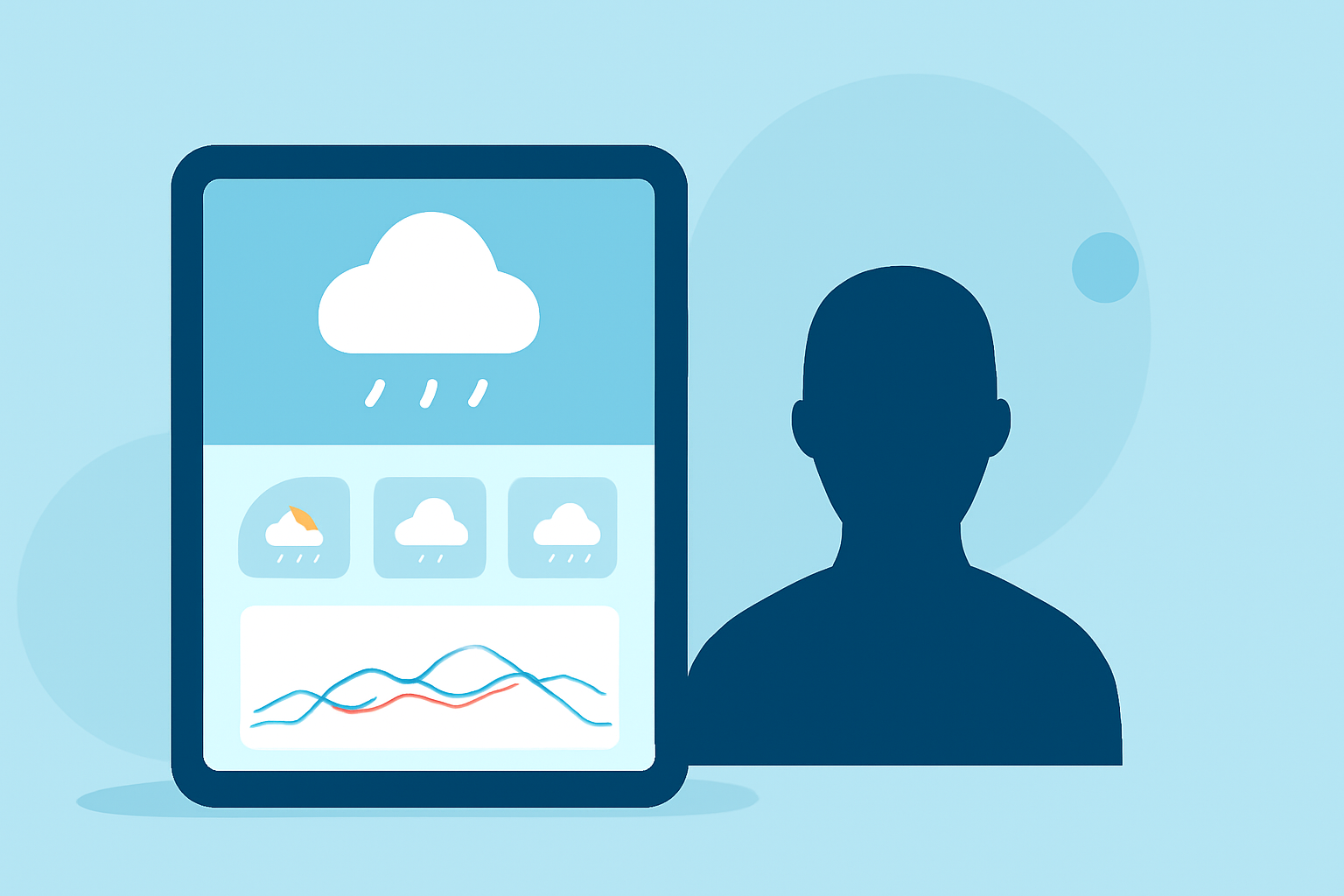 Understanding Ensemble Weather Forecasts on Your iPad