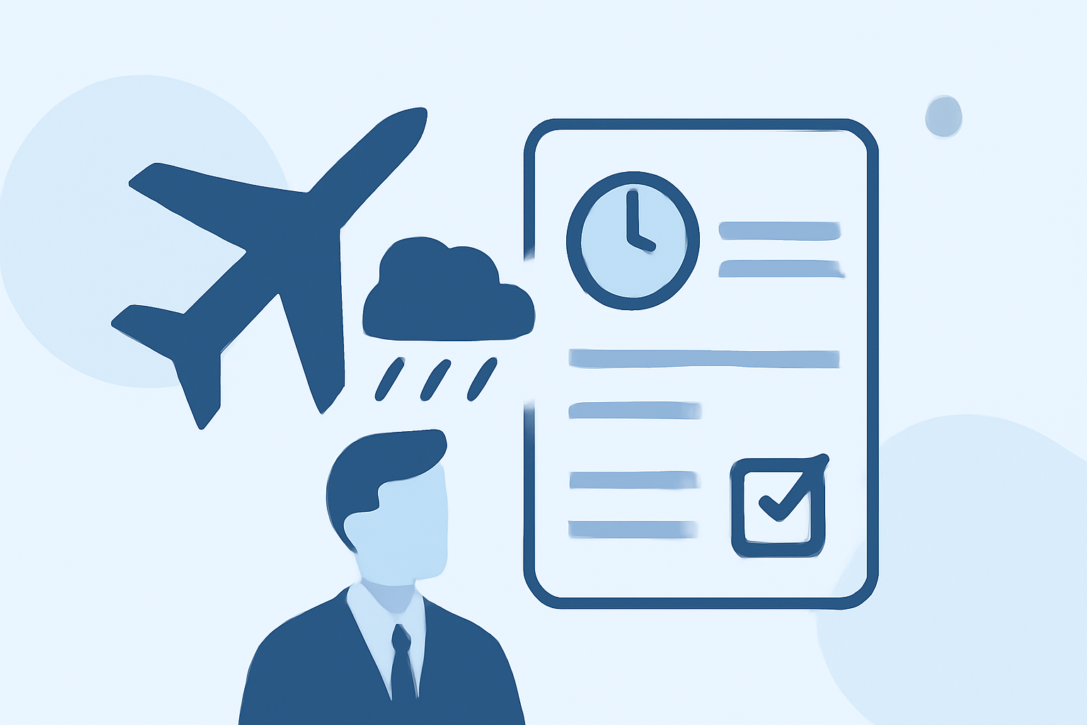 Flight Delays and Weather Cheat Sheet for Business Travelers