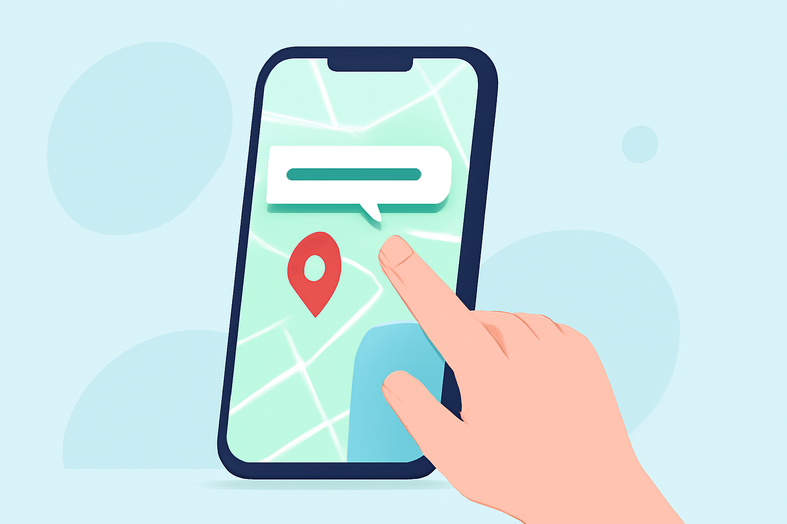 Effortless Map Overlay Text Label Editing on Mobile Devices