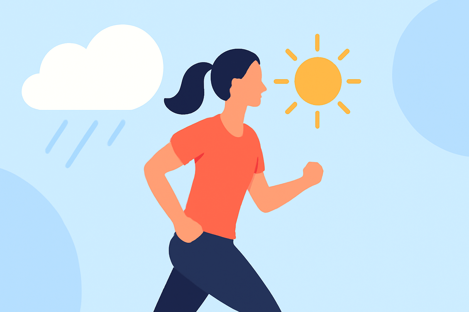 Weather for Outdoor Parties Explained During Workouts