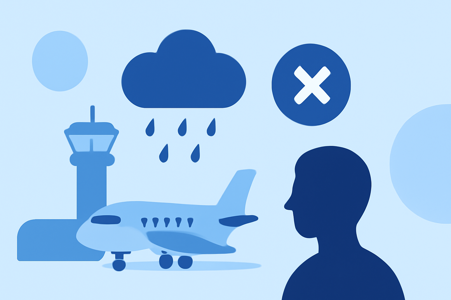 Understanding Ground Stops During Bad Weather for Domestic Flights