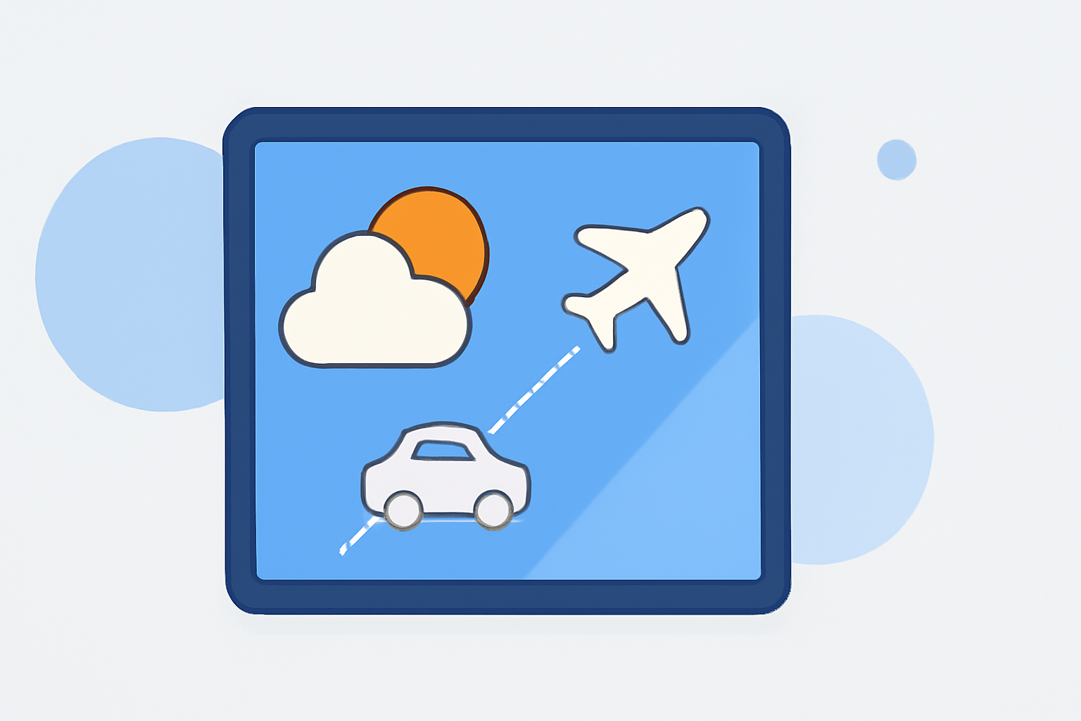 Essential Weather Apps for Road and Air Travel on iPad
