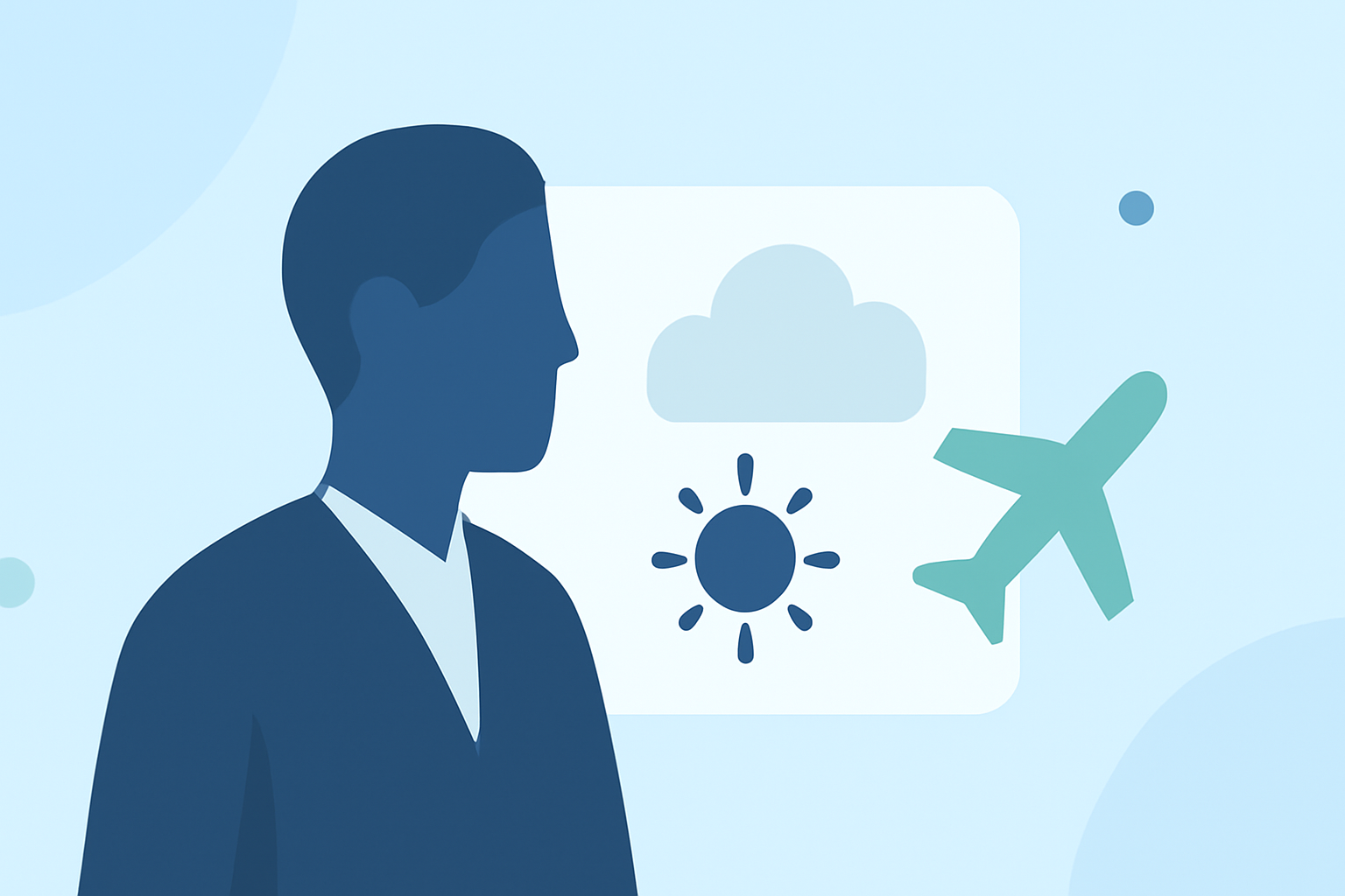 Easy Weather at Your Arrival Airport for Business Trips