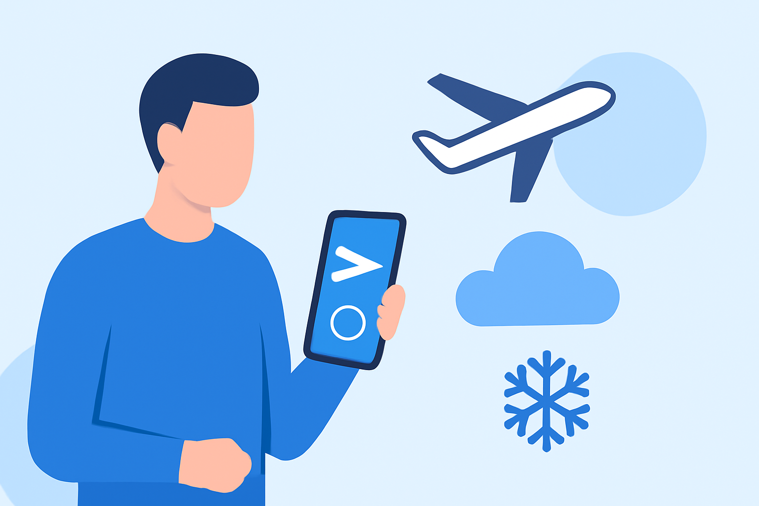 Managing De-Icing and Departure Delays: A Mobile Solution