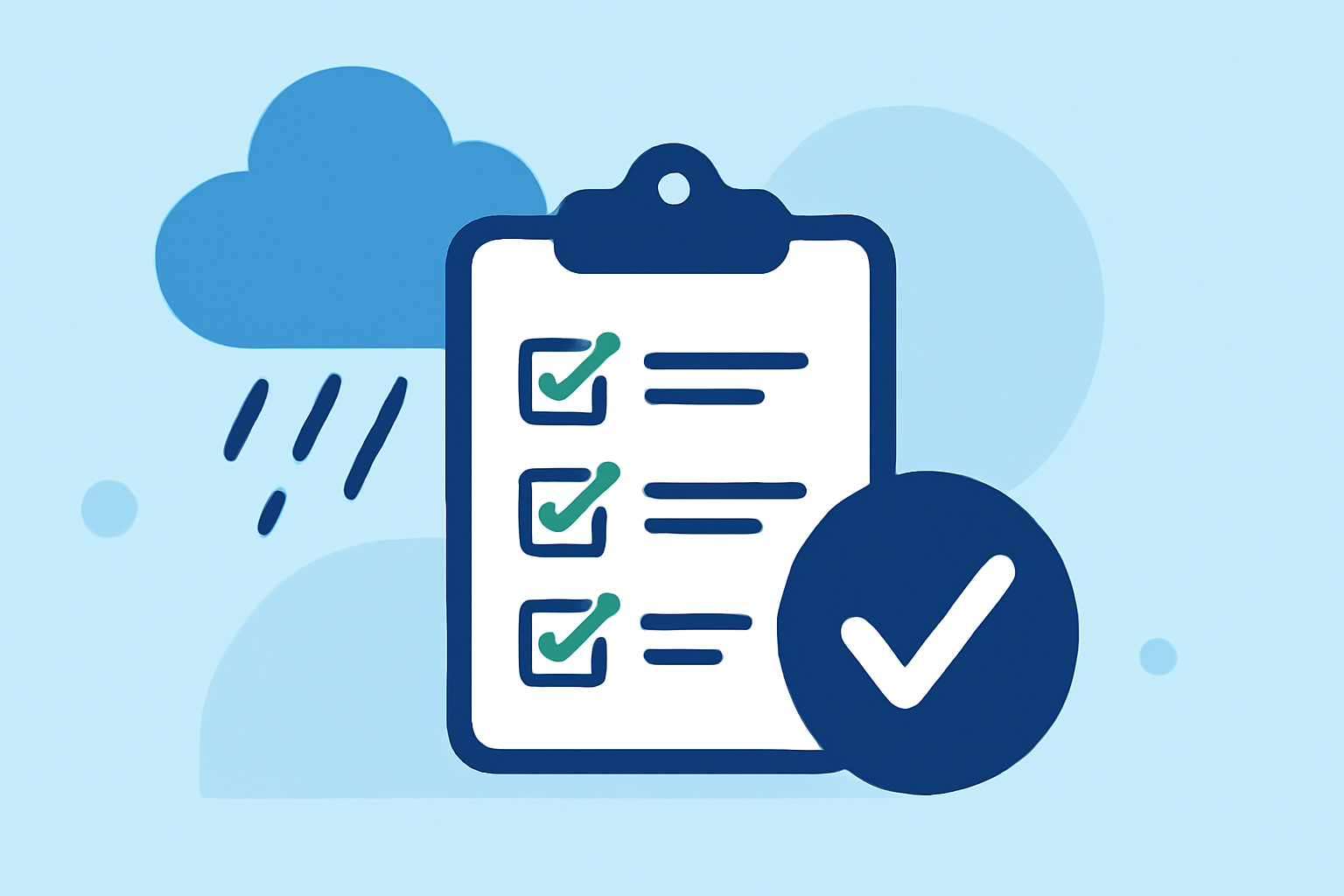 Rain Forecasts Checklist for Travelers in the United States
