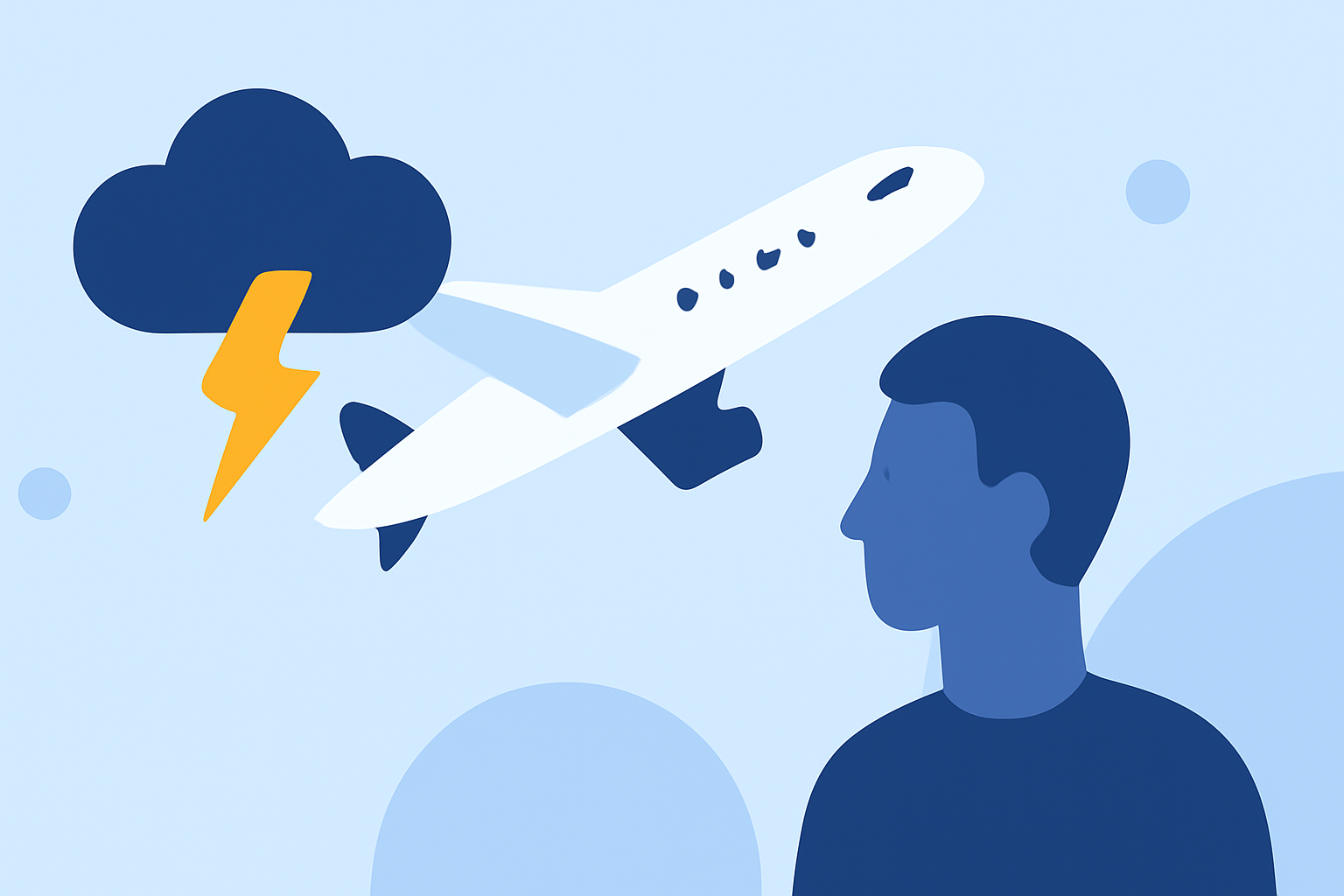 Navigating Flight Delays Due to Thunderstorms on Domestic Flights in the U.S.