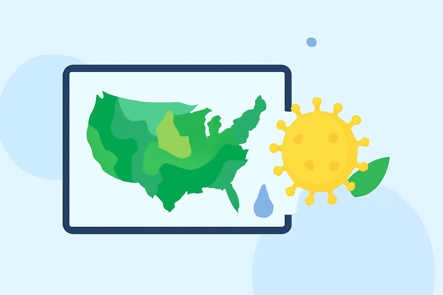 Rain Rate Maps Explained During Pollen Season
