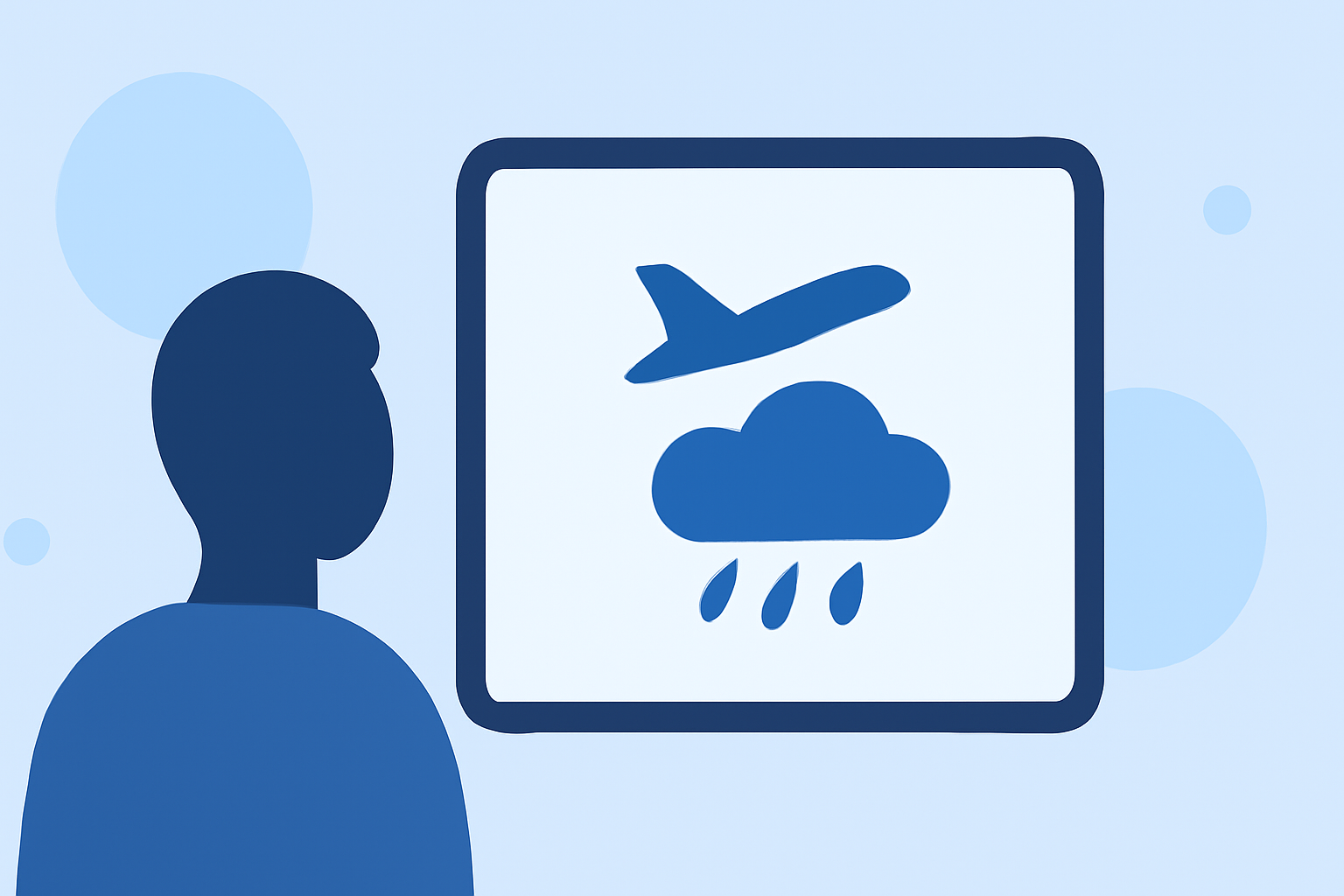 Understanding Flight Delays Due to Rain: A Beginner's Guide for iPad Users