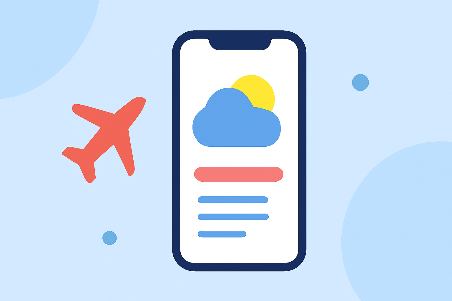 Tracking Weather for Connecting Flights on Your Phone: A Beginner's Guide