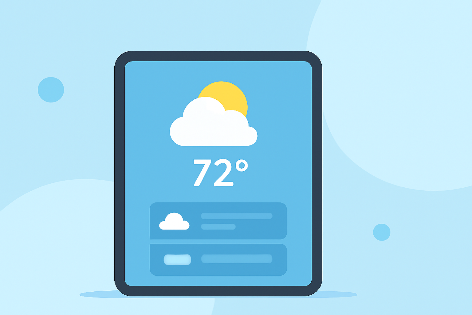 Enhancing Your iPad Lock Screen with Weather Widgets