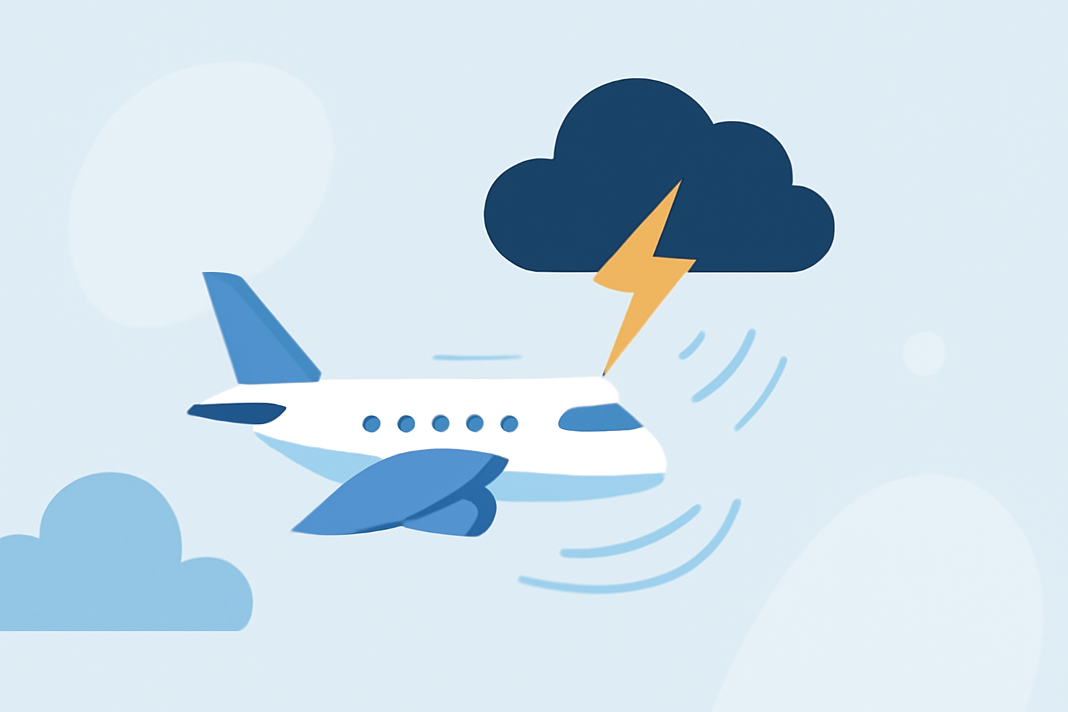 Navigating Quick Turbulence Near Thunderstorms for Vacation Planning