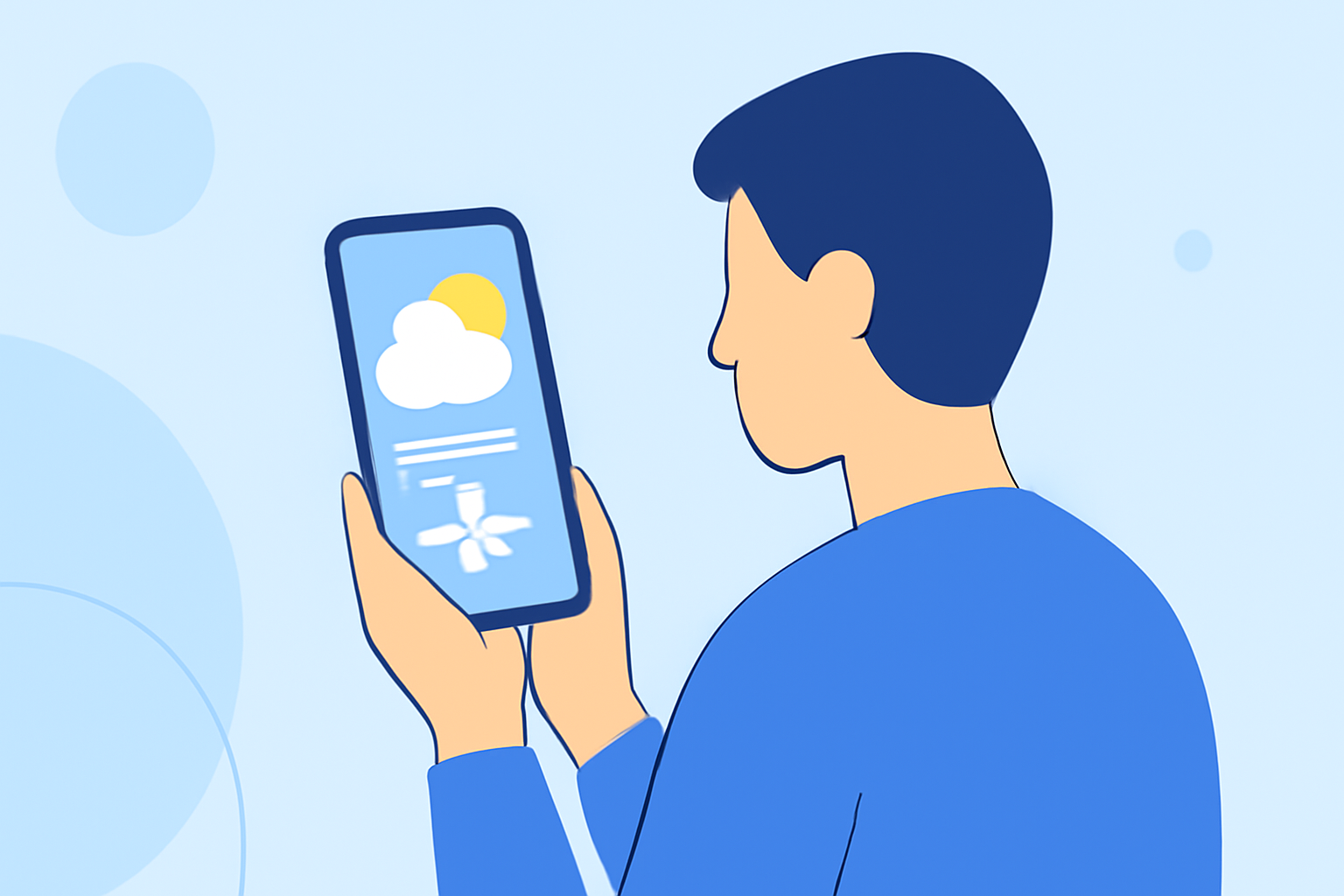 How to Check Weather Before a Delayed Flight Using Your Phone