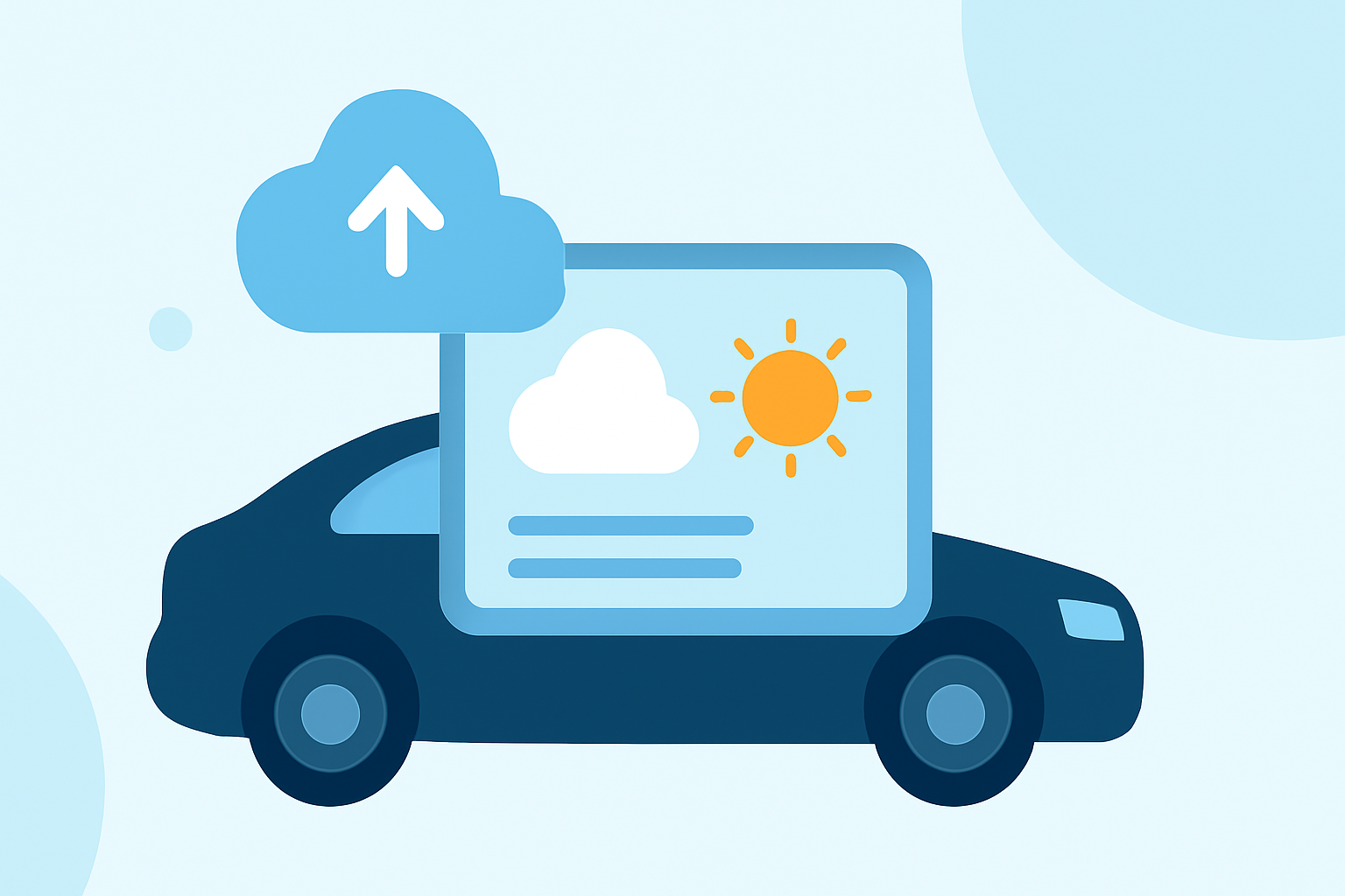 Harnessing Crowdsourced Weather Data for In-Car Applications