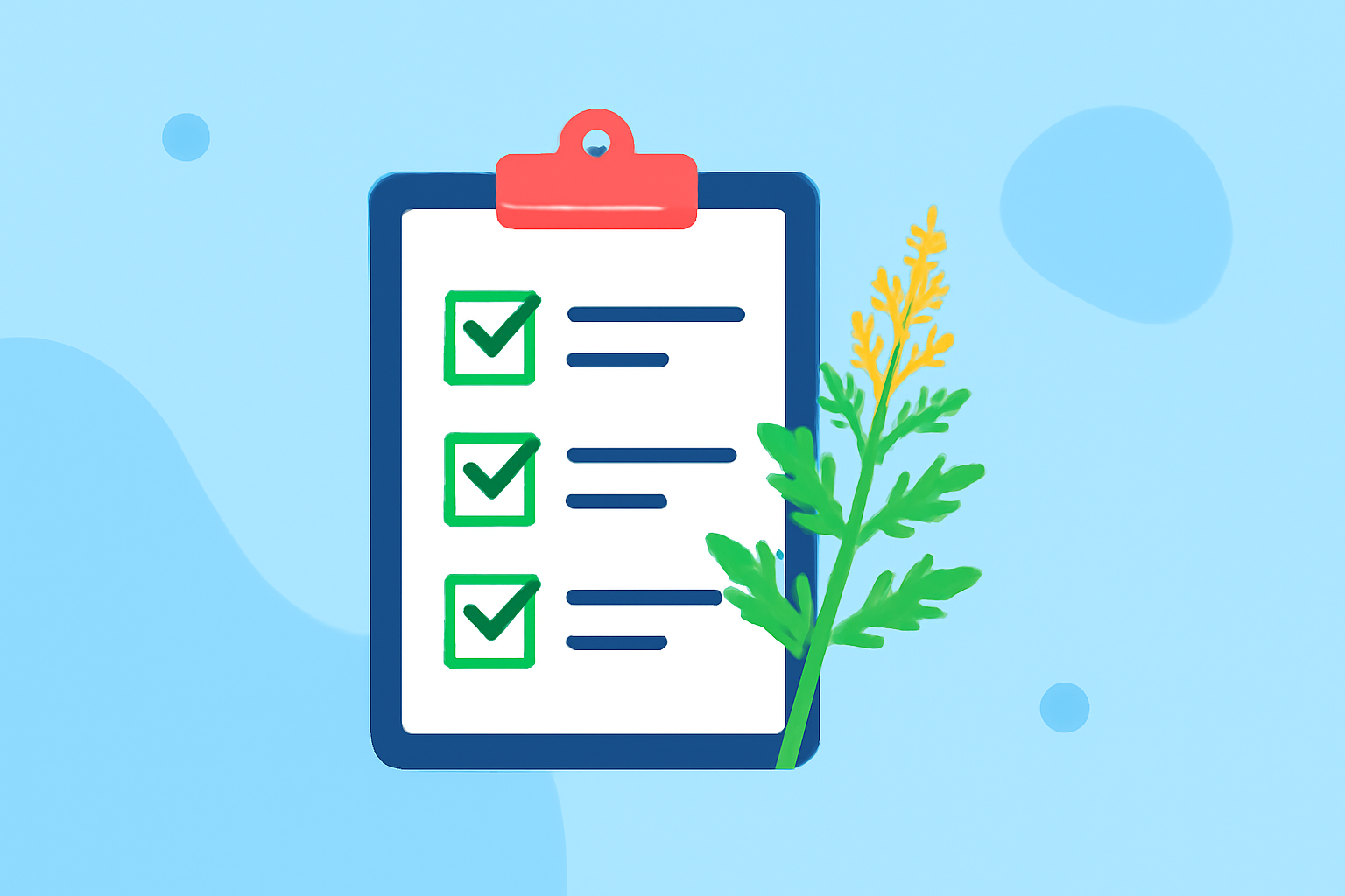 Your Essential Ragweed Pollen Checklist