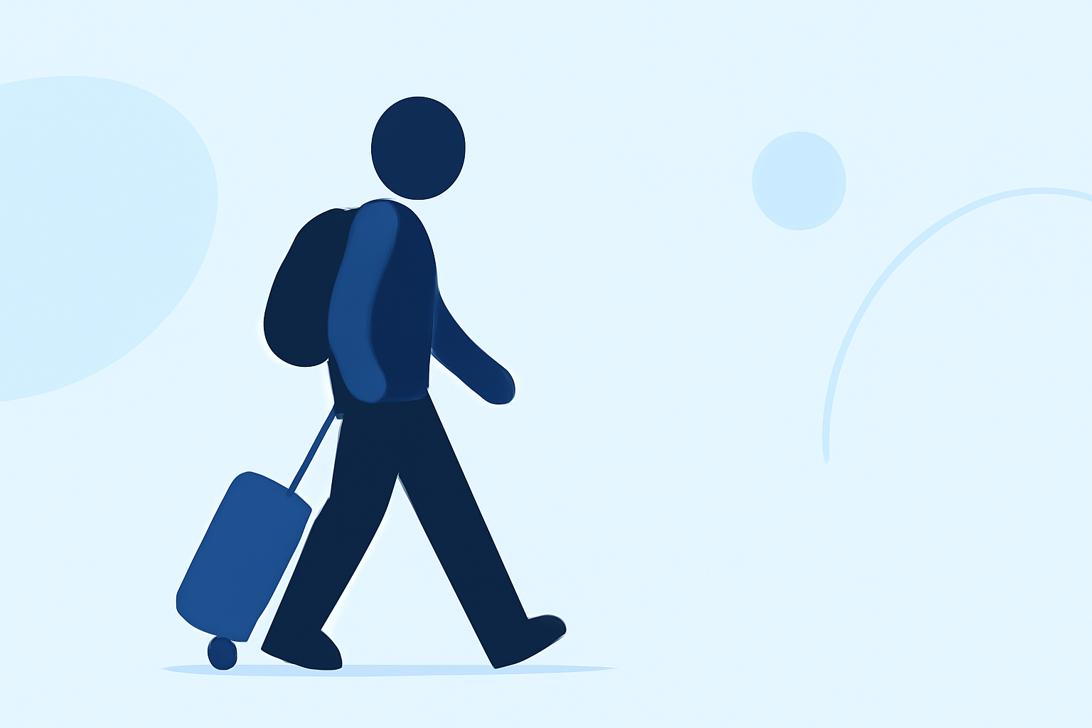 Enhancing Airport Walking Shots for Travel Vlogs
