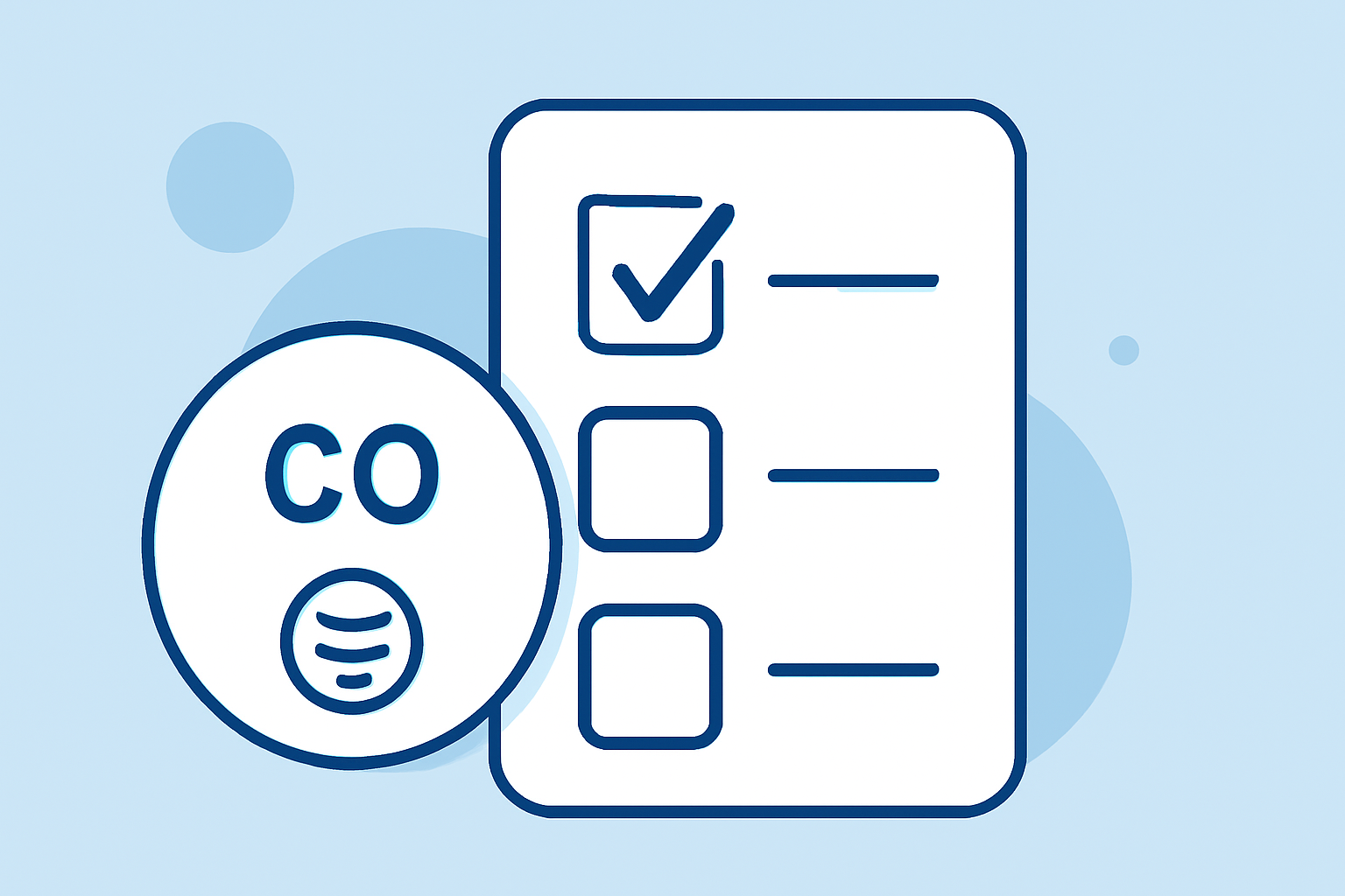 Carbon Monoxide Safety Checklist During Winter Storms