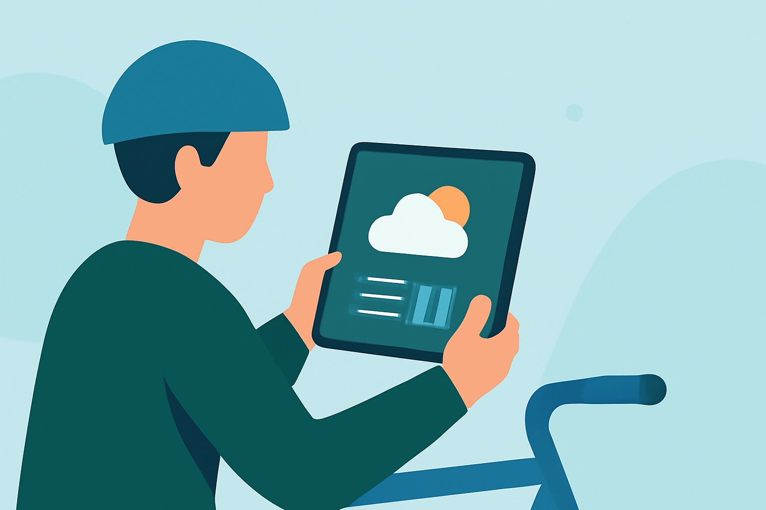 Planning Your Outdoor Cycling with Accurate Weather Forecasts on Your Tablet