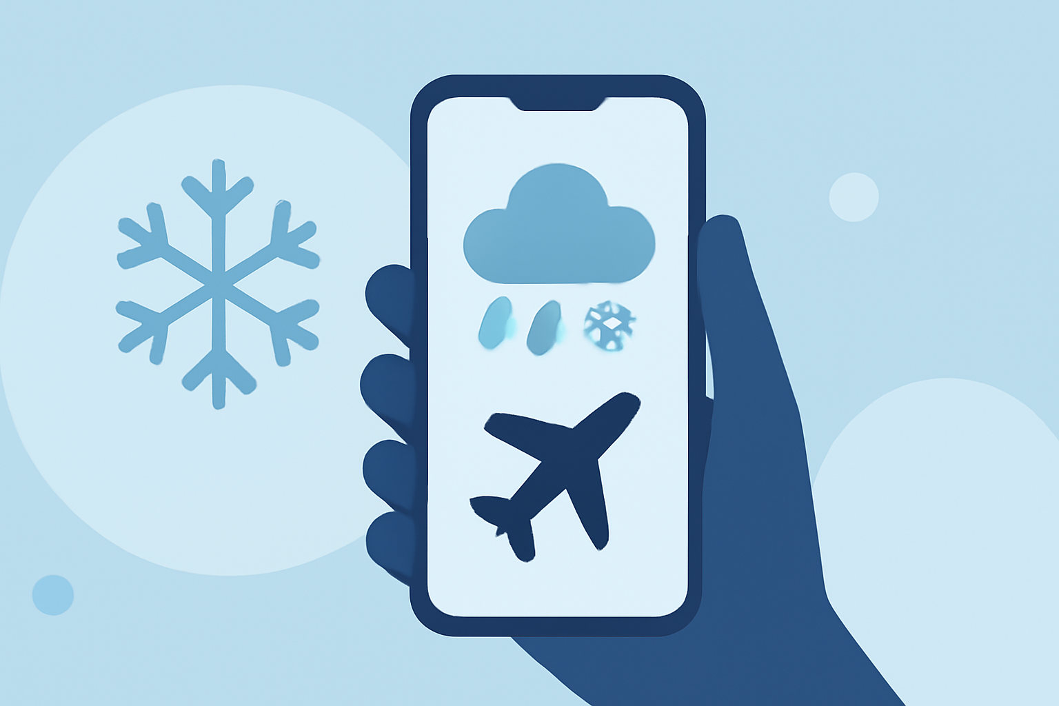 Freezing Rain and Flights: Tips for iPhone Users