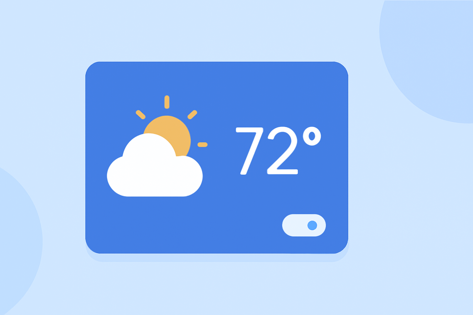 Creating Glanceable Weather Widgets: A Step-by-Step Guide