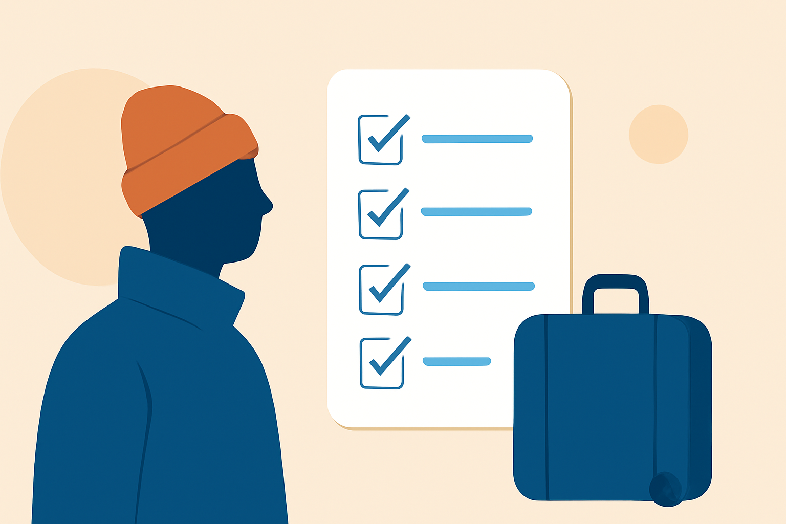 Winter Travel Packing Checklist for Connecting Flights