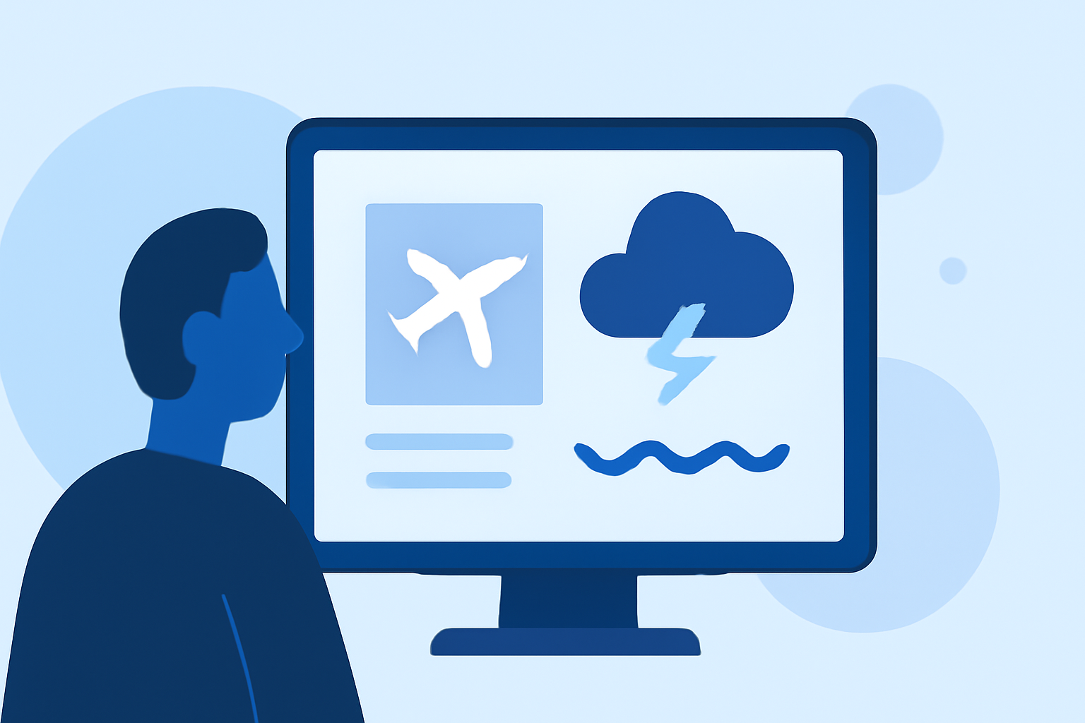 Navigating Flight Rebookings During Storms
