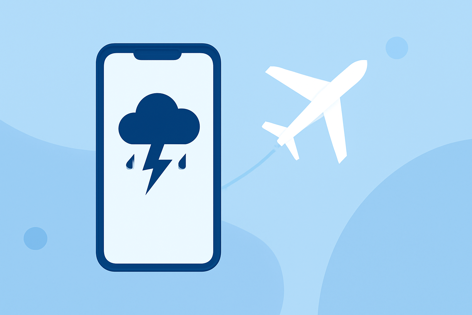 Navigating Quick Tropical Storms and Flights on Your iPhone
