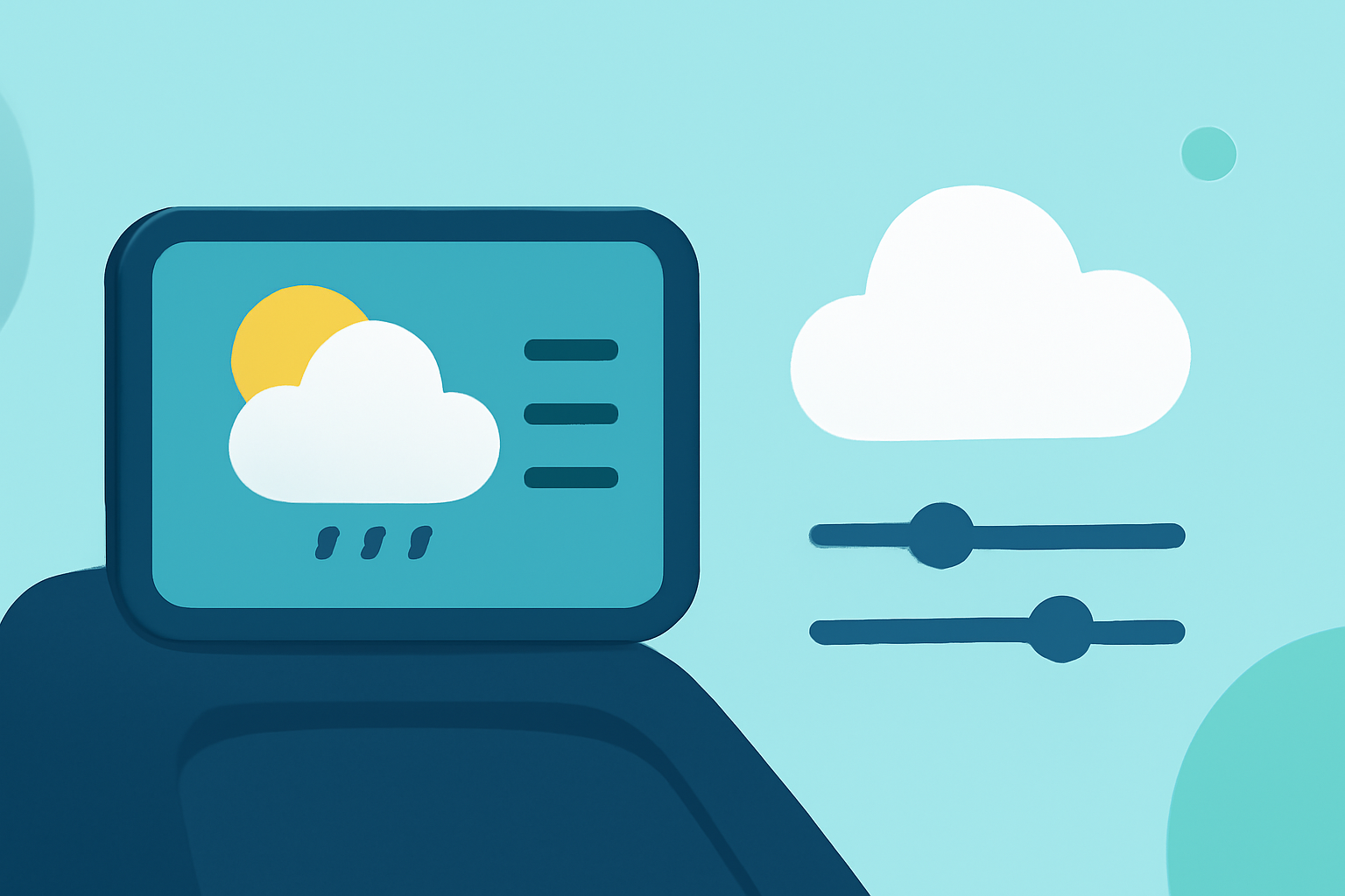 Customizing Weather Widget Color Themes in Your Car