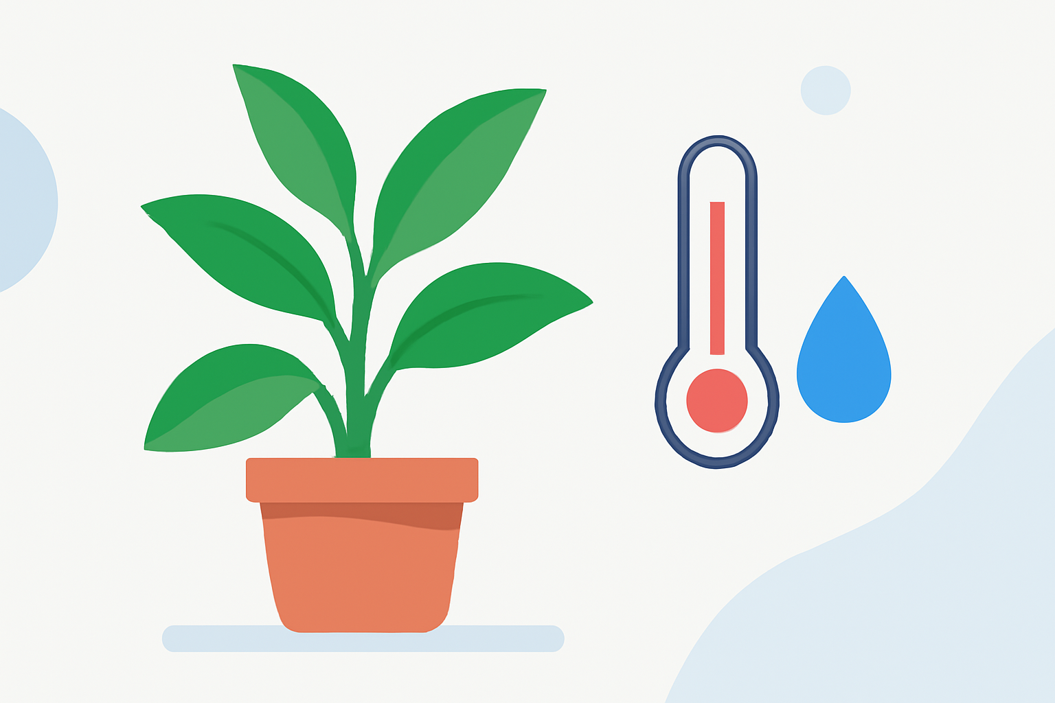 Avoiding Common Indoor Plant Care Mistakes: Temperature and Humidity Tips