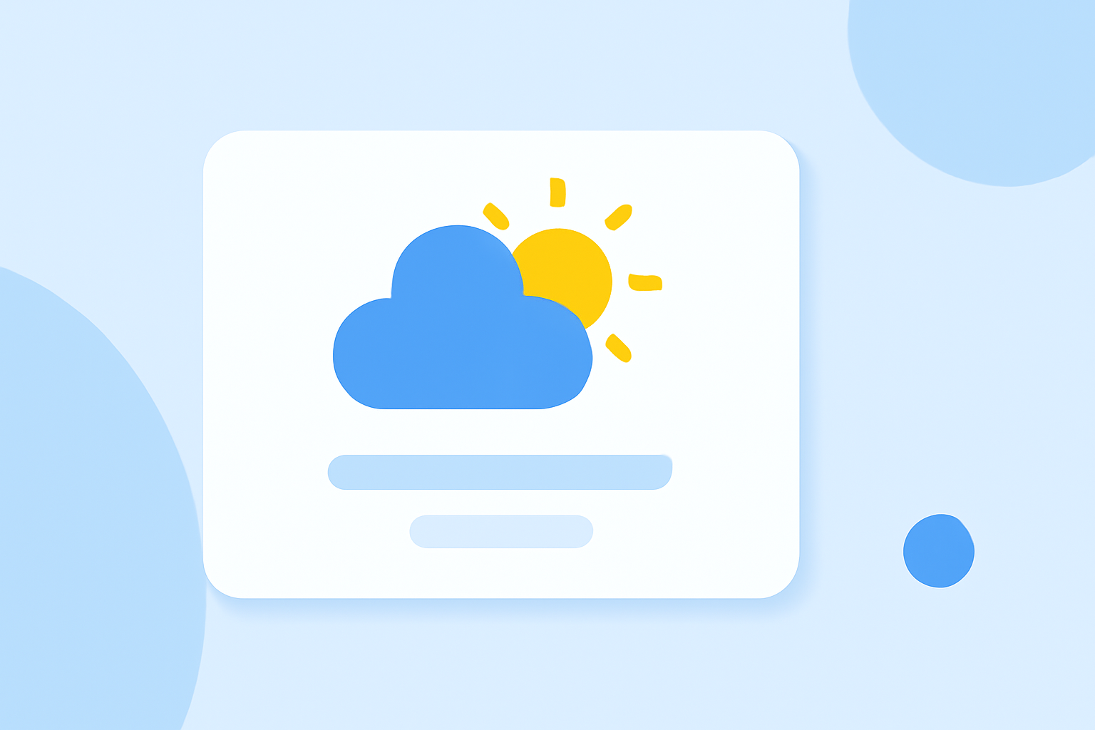 Weather Widget Refresh Rates Basics