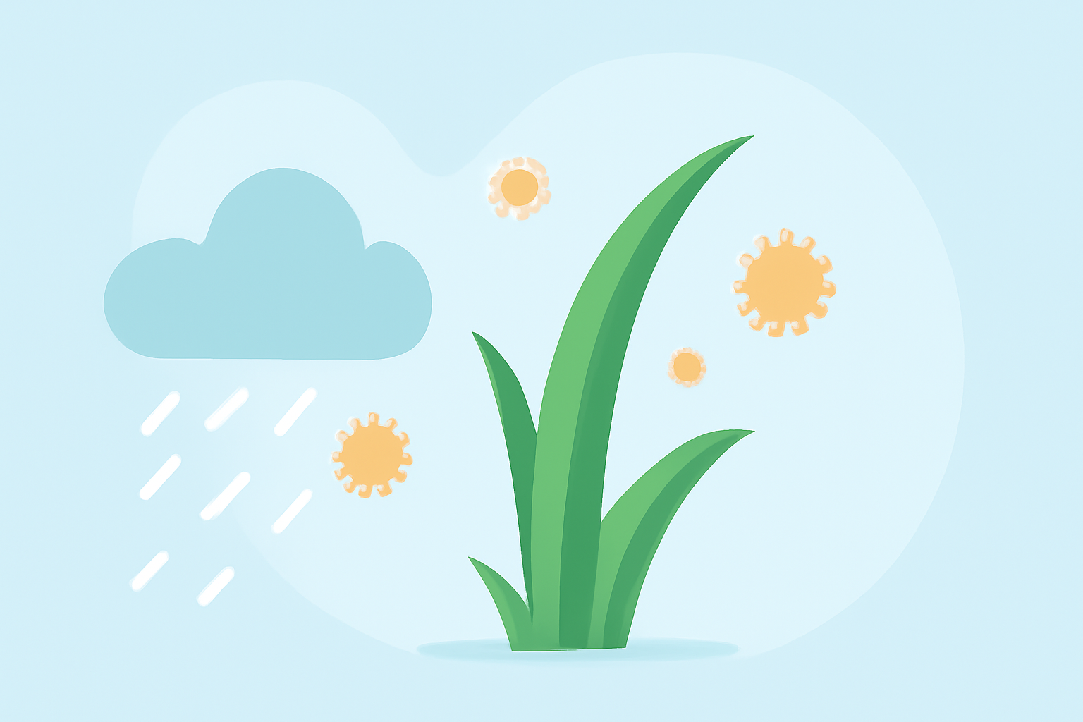 Understanding Grass Pollen During Winter Storms