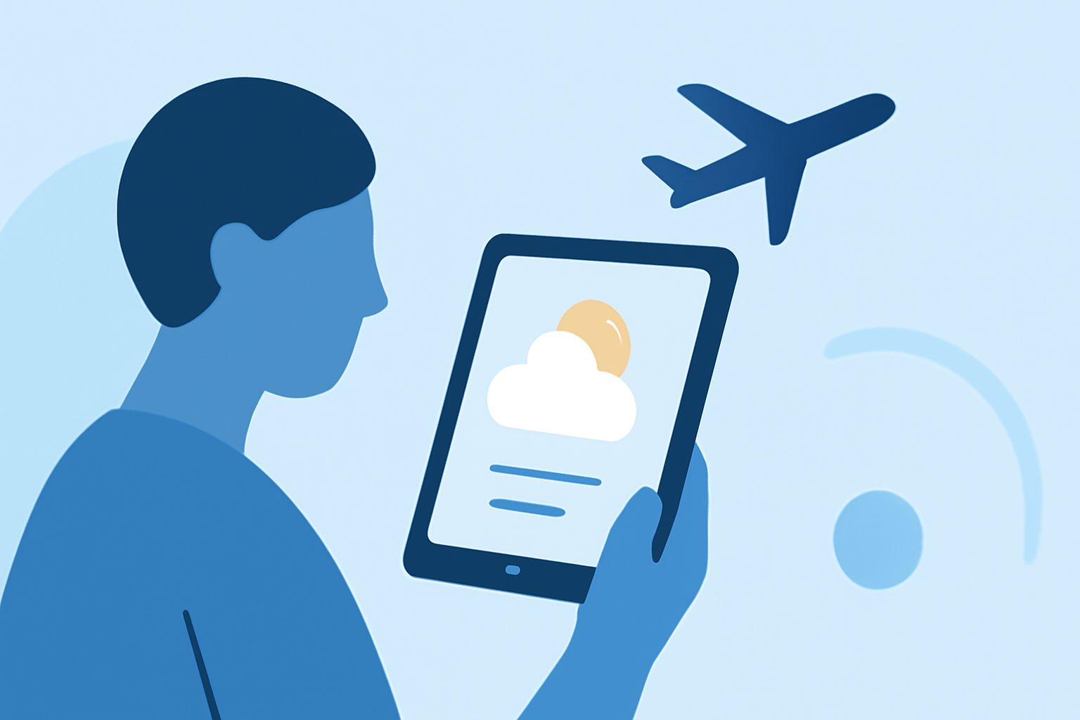 Quickly Check Weather on Your iPad Before Flying
