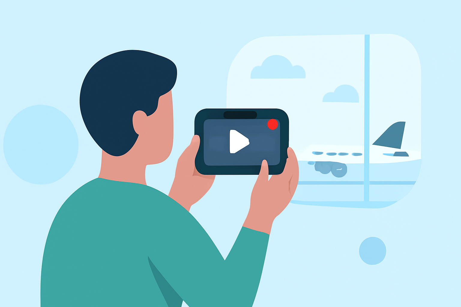 Capturing Airport People-Watching Clips: A Beginner's Guide
