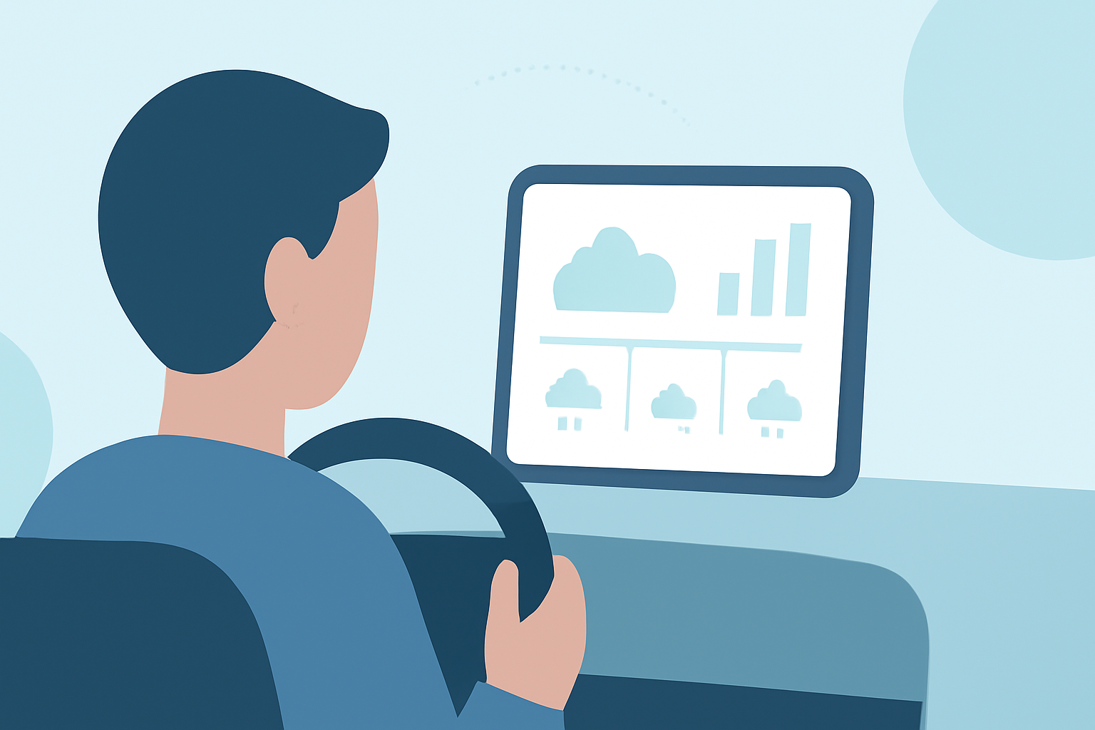 Accessing Seasonal Weather Outlooks Step by Step in Your Car