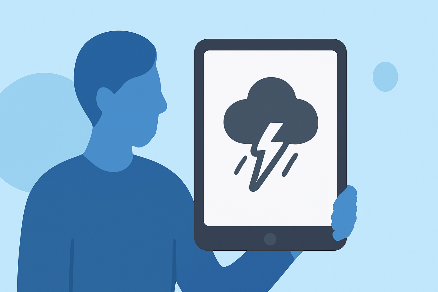 Creating a Severe Weather Emergency Plan on Your iPad