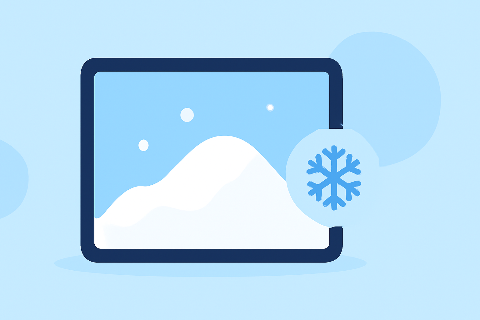 Getting Started with Snow Accumulation on iPad