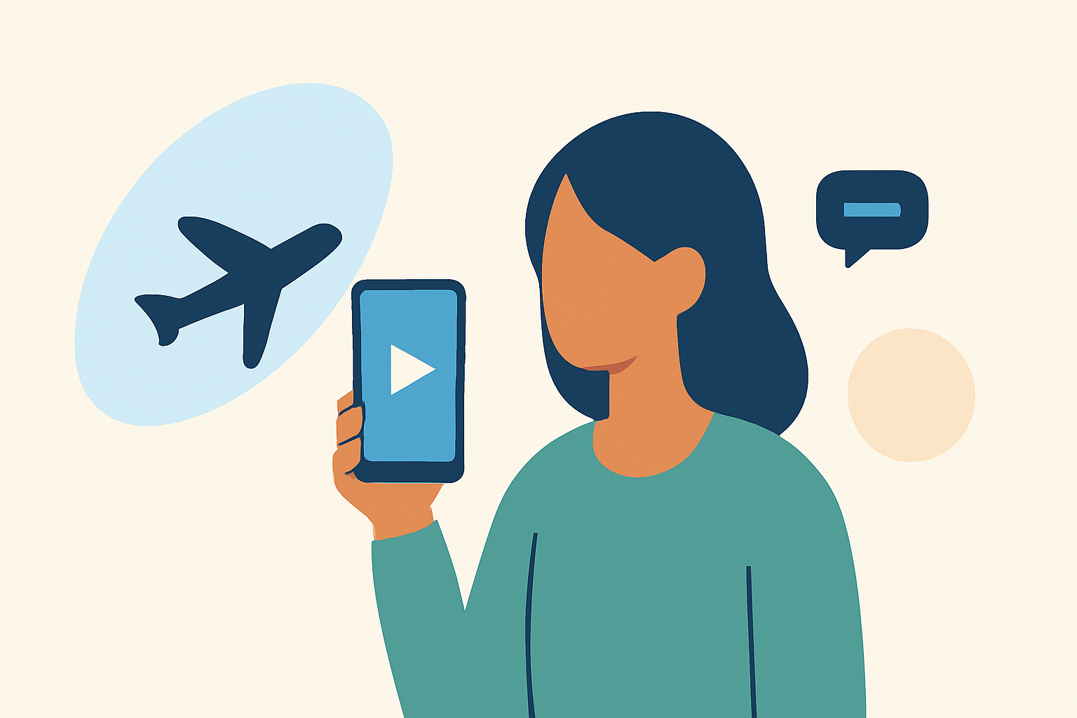 Quick In-Flight Selfie Video Edits for Travel Creators