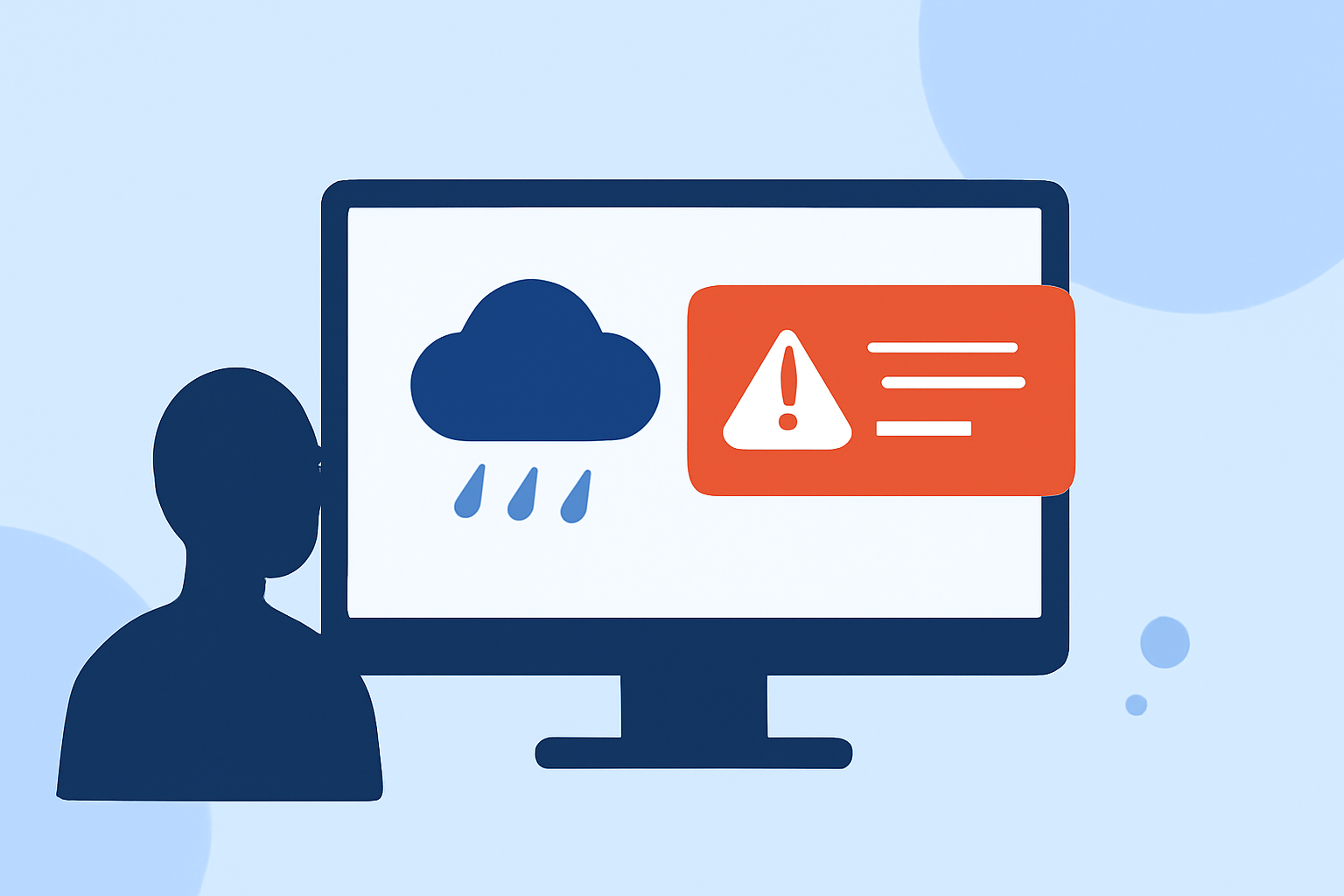 Weather Notification Banners Step by Step During Severe Weather